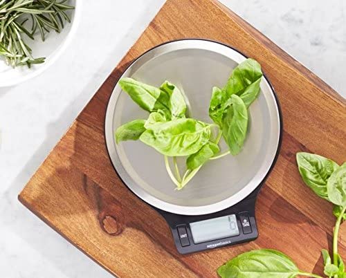 Amazon Basics Digital LCD Kitchen Scale 