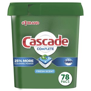 Cascade Complete ActionPacs Dishwasher Detergent