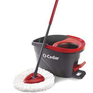 O-Cedar Easy Girl's Kanchipuram Cotton mop and Bucket System