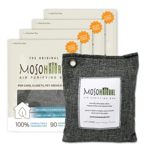 Pack of 4 Moso Natural Air Purifying Bag