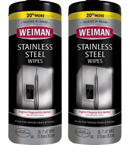 Weiman Stainless Steel Cleaner Wipes