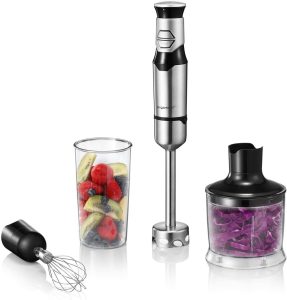 Aigostar KZZ - Hand blender set with chopper and mixing rod